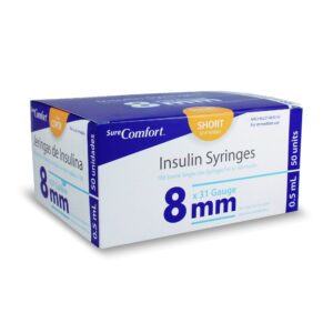 Insulin Syringe Kit (10) 1mL x 31G x 8mm