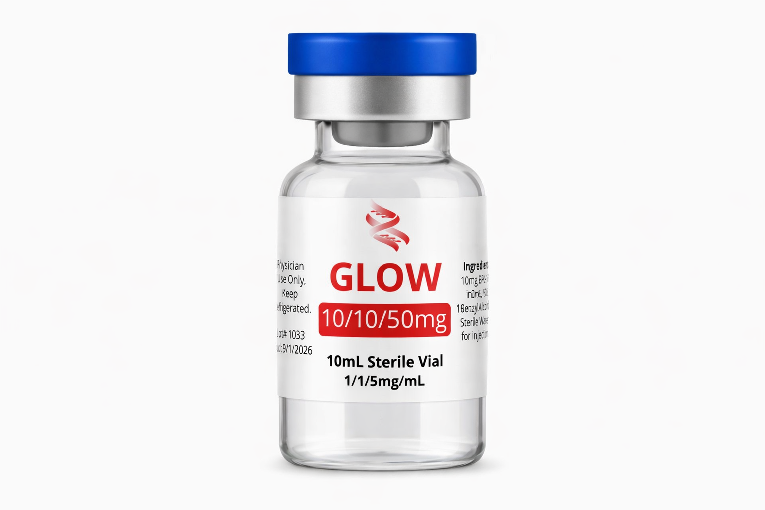 GLOW (BPC-157/TB-500/GHK)