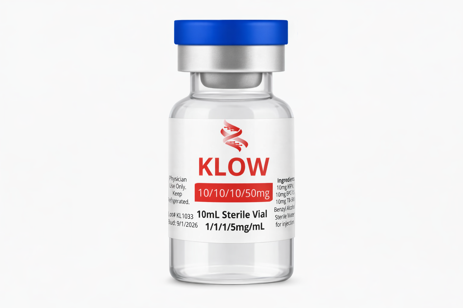 KLOW (KPV/BPC-157/TB-500/GHK)